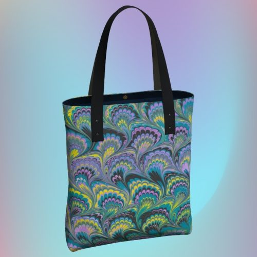 Pretty Peacock Tote